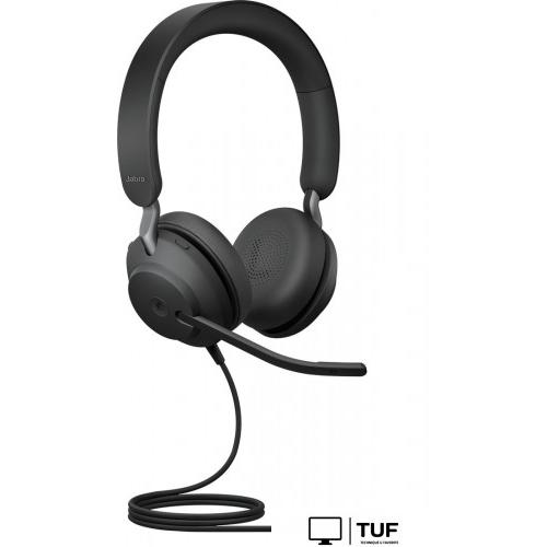 Офисная гарнитура Jabra Evolve2 40 MS Stereo USB-A