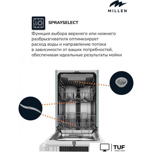 Встраиваемая посудомоечная машина Millen MDW 451