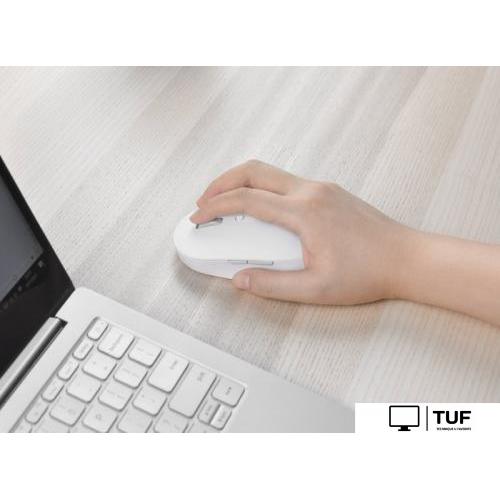 Мышь Xiaomi Mi Dual Mode Wireless Mouse Silent Edition WXSMSBMW02 (белый)