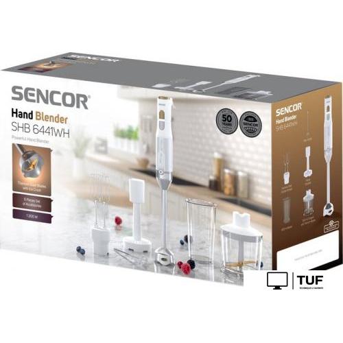 Погружной блендер Sencor SHB 6441WH