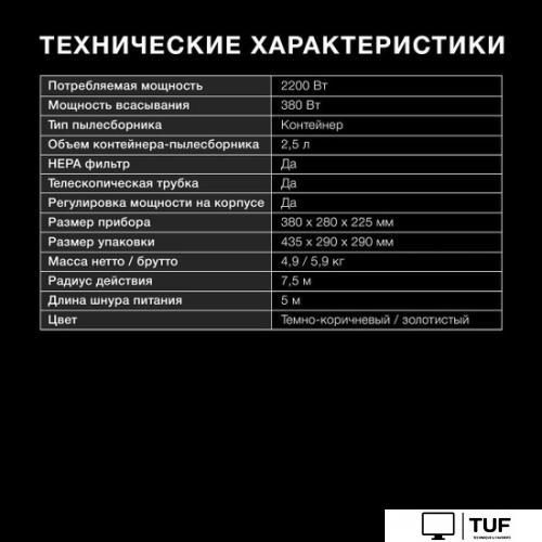 Пылесос Hyundai HYV-C3550