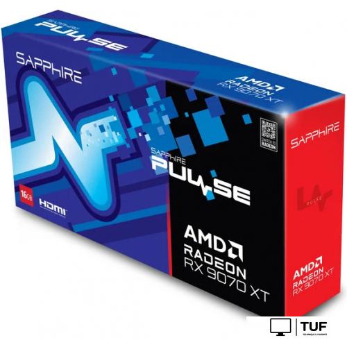 Видеокарта Sapphire Pulse Radeon RX 9070 XT 11348-03-20G