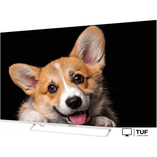 Телевизор Topdevice 50 SMART TV YаOS 03 (белый)
