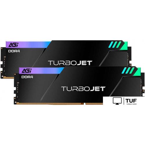 Оперативная память AGI Turbojet RGB 2x16ГБ DDR4 3600 МГц AGI3EPC16UD848