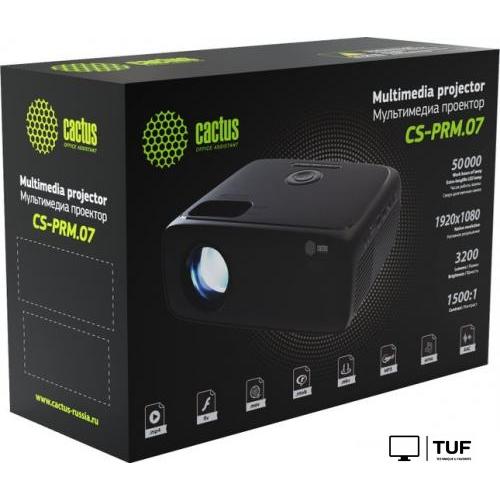 Проектор CACTUS CS-PRM.07B.WUXGA