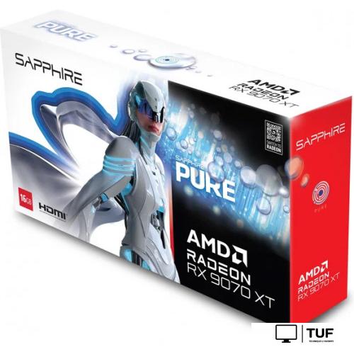Видеокарта Sapphire Pure Radeon RX 9070 XT 11348-02-20G