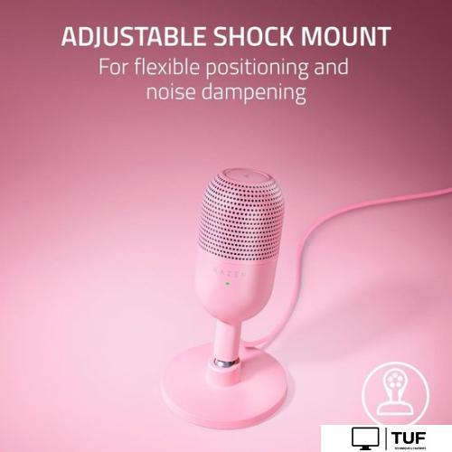 Проводной микрофон Razer Seiren V3 Mini Quartz Pink