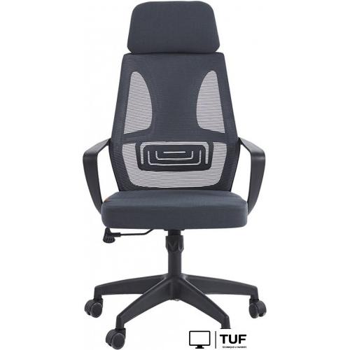 Офисное кресло CHAIRMAN CH636 (ткань, черный пластик/темно-серый)