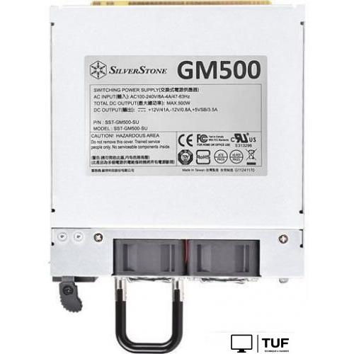 Блок питания SilverStone GM500-S 80 Plus Silver SST-GM500-S
