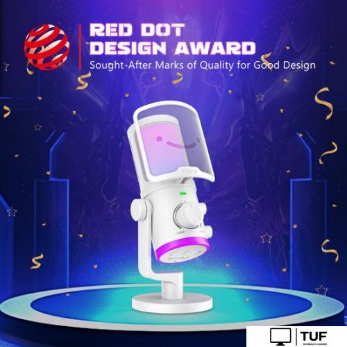 Проводной микрофон FIFINE TAM6 (белый)