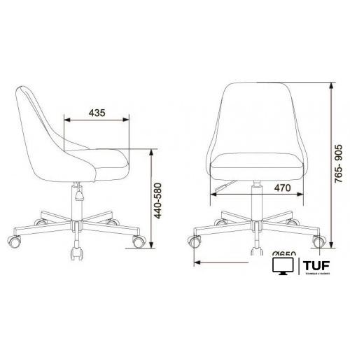 Офисное кресло Бюрократ CH-340M (бордовый)