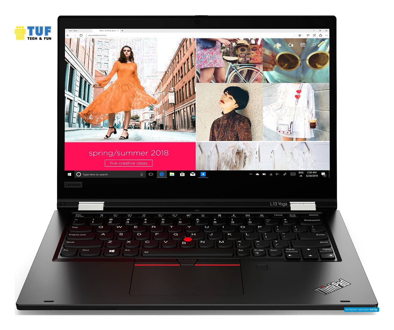 Ноутбук 2-в-1 Lenovo ThinkPad L13 Yoga 20R50003RT