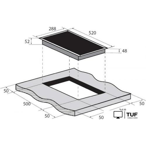 Варочная панель ZUGEL ZEH292B