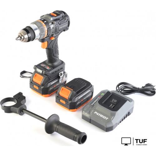 Ударная дрель-шуруповерт Patriot BR 224 UES-H 180301524 (с 2-мя АКБ, кейс)