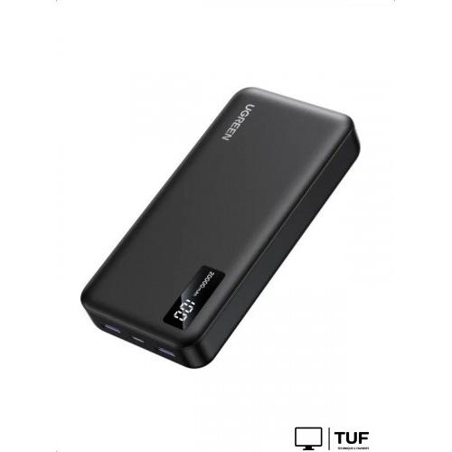 Внешний аккумулятор Ugreen PB312 20000mAh (черный)