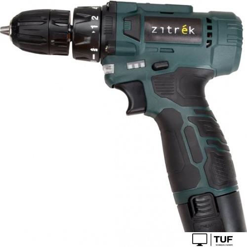Дрель-шуруповерт Zitrek Green 12V Plus 085-1014 (с 2-мя АКБ)