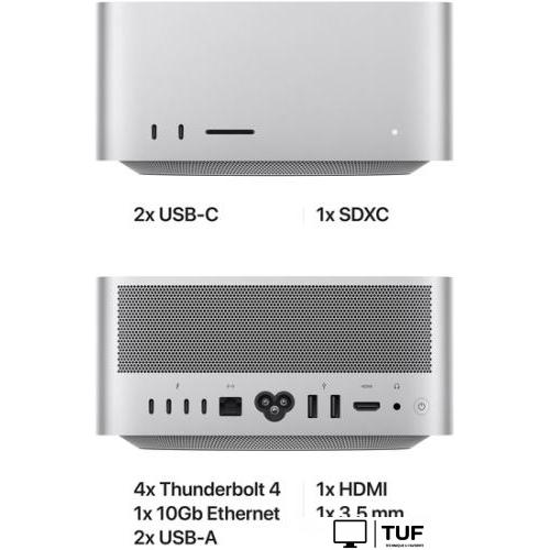 Компактный компьютер Apple Mac Studio M1 Ultra MJMW3