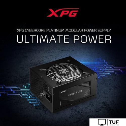 Блок питания ADATA XPG CyberCore 1300W 80+ CYBERCORE1300P-BKCEU