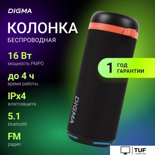 Беспроводная колонка Digma D-PS1521