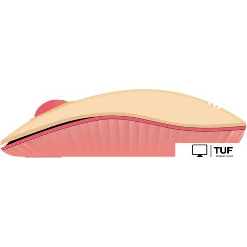 Мышь Acer OMR205 (бежевый/розовый)
