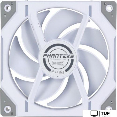 Вентилятор для корпуса Phanteks D30-120 D-RGB Regular White PH-F120D30_DRGB_PWM_WT01