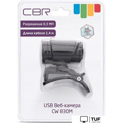 Веб-камера CBR CW 830M (черный)