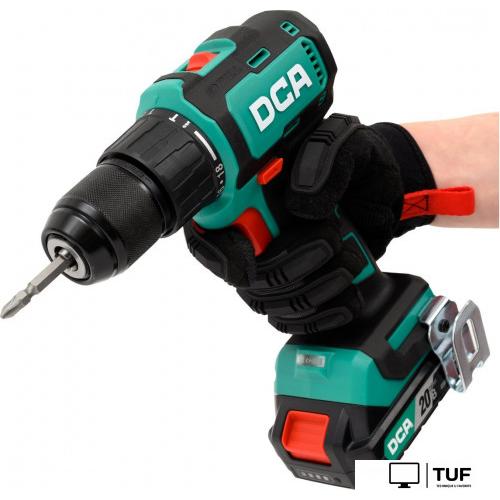 Ударная дрель-шуруповерт DCA ADJZ2055i Type AM (с 2-мя АКБ, кейс)