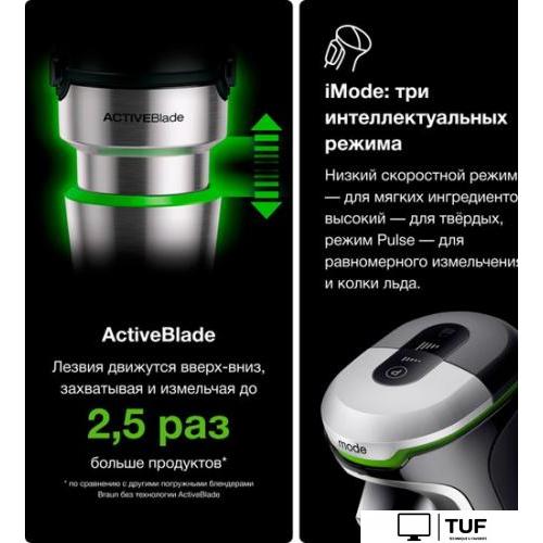 Погружной блендер Braun Multiquick 9 MQ9147X