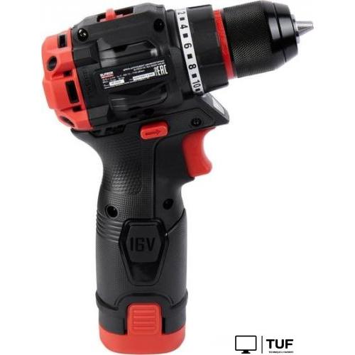 Дрель-шуруповерт ELITECH HD Professional CD 16L2 E2201.039.01 HD (с 2-мя АКБ, кейс)