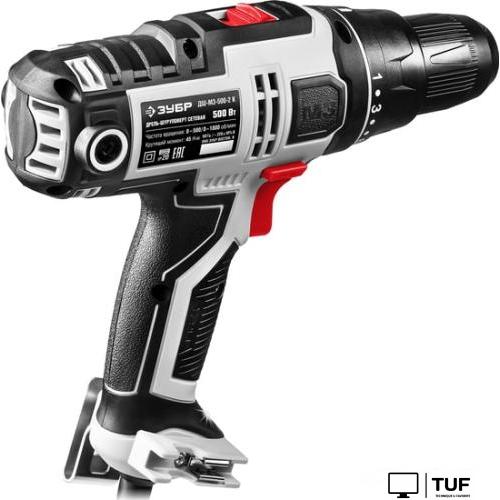 Дрель-шуруповерт Зубр ДШ-М3-500-2 К