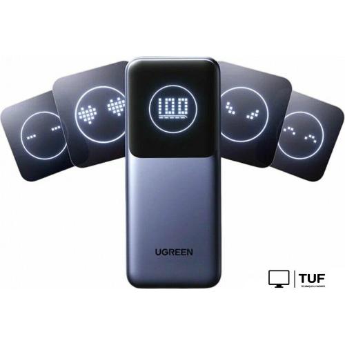 Внешний аккумулятор Ugreen PB723 20000mAh (серый)