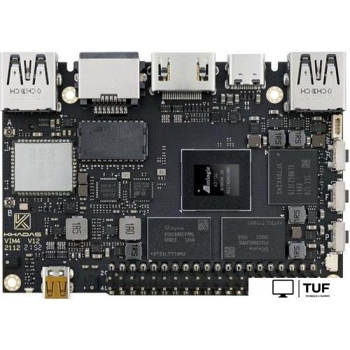 Одноплатный компьютер Khadas VIM4 KVIM4-002