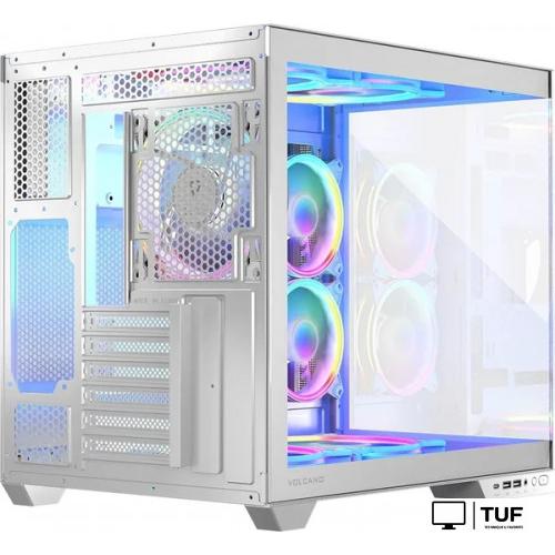 Корпус MODECOM Volcano Panorama Apex ARGB 5F Midi (белый)