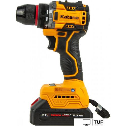Дрель-шуруповерт Katana BCD5501 (с 2-мя АКБ, кейс)