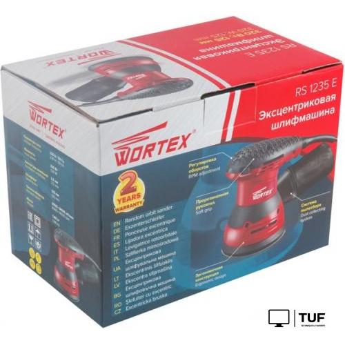 Эксцентриковая шлифмашина Wortex RS 1235 E