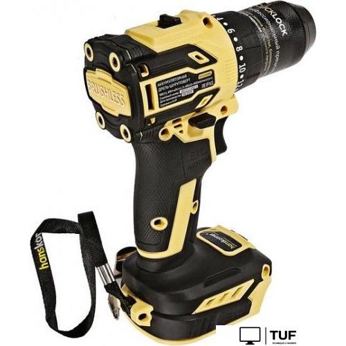 Дрель-шуруповерт Hanskonner HCD2065BL (без АКБ, кейс)