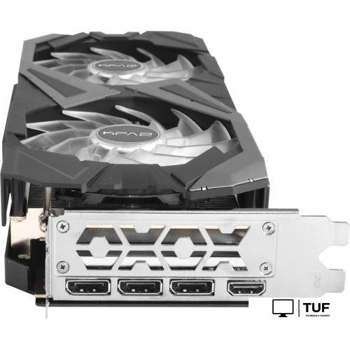Видеокарта KFA2 GeForce RTX 3060 Ti EX LHR 1-Click OC 36ISL6MD1WTK