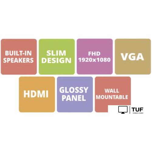 Монитор Zebronics ZEB-A22.BK