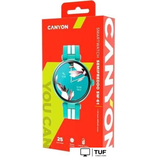 Умные часы Canyon Semifreddo SW-61 (мятный)