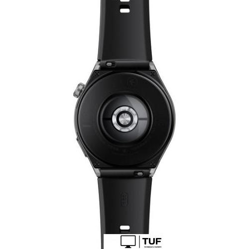 Умные часы Huawei Watch GT 3 Pro Titanium 46 мм (серый/черный)