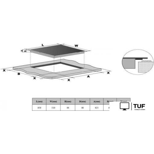 Варочная панель Weissgauff HV 431 B