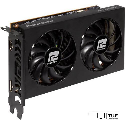 Видеокарта PowerColor Fighter Radeon RX 6500 XT 4GB GDDR6 AXRX 6500 XT 4GBD6-DH/OC