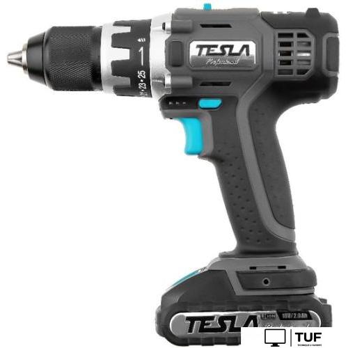 Дрель-шуруповерт Tesla TCD182DC (с 2-мя АКБ, кейс)