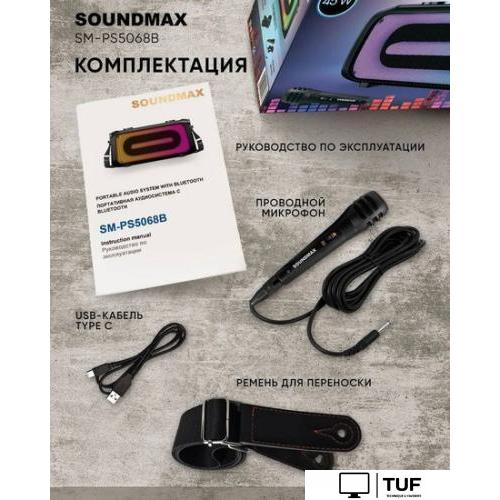Беспроводная колонка Soundmax SM-PS5068B