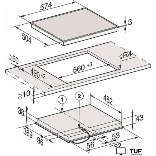 Варочная панель Miele KM 6520 FR