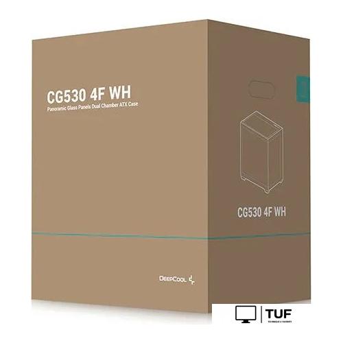 Корпус DeepCool CG530 4F WH R-CG530-WHADA4-G-1