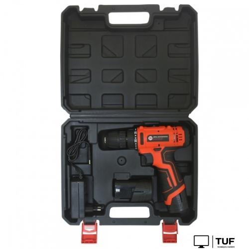 Дрель-шуруповерт Калибр ДА-12А (с 2-мя АКБ, кейс)