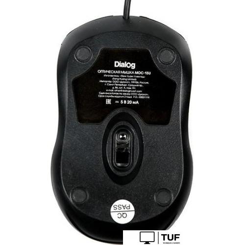 Мышь Dialog Comfort MOC-15U