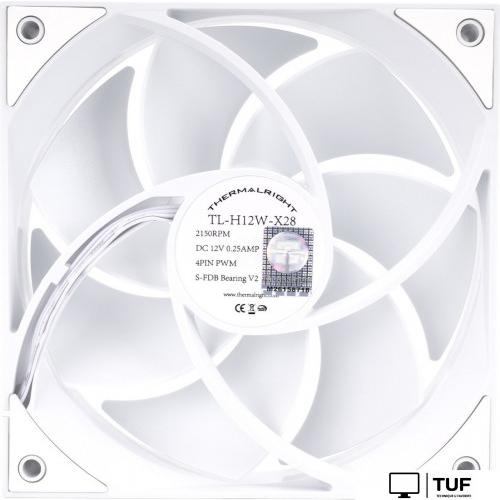 Вентилятор для корпуса Thermalright TL-H12W-X28 (белый)