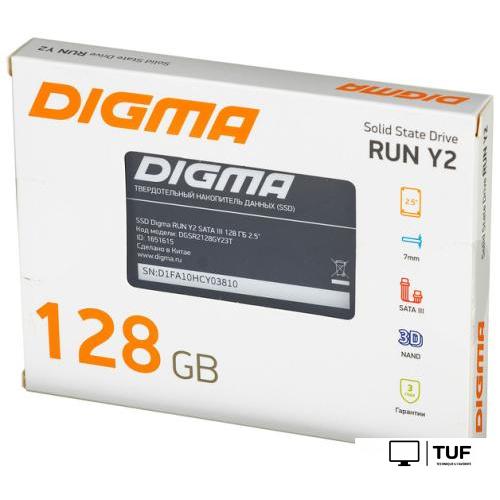 SSD Digma Run Y2 128GB DGSR2128GY23T